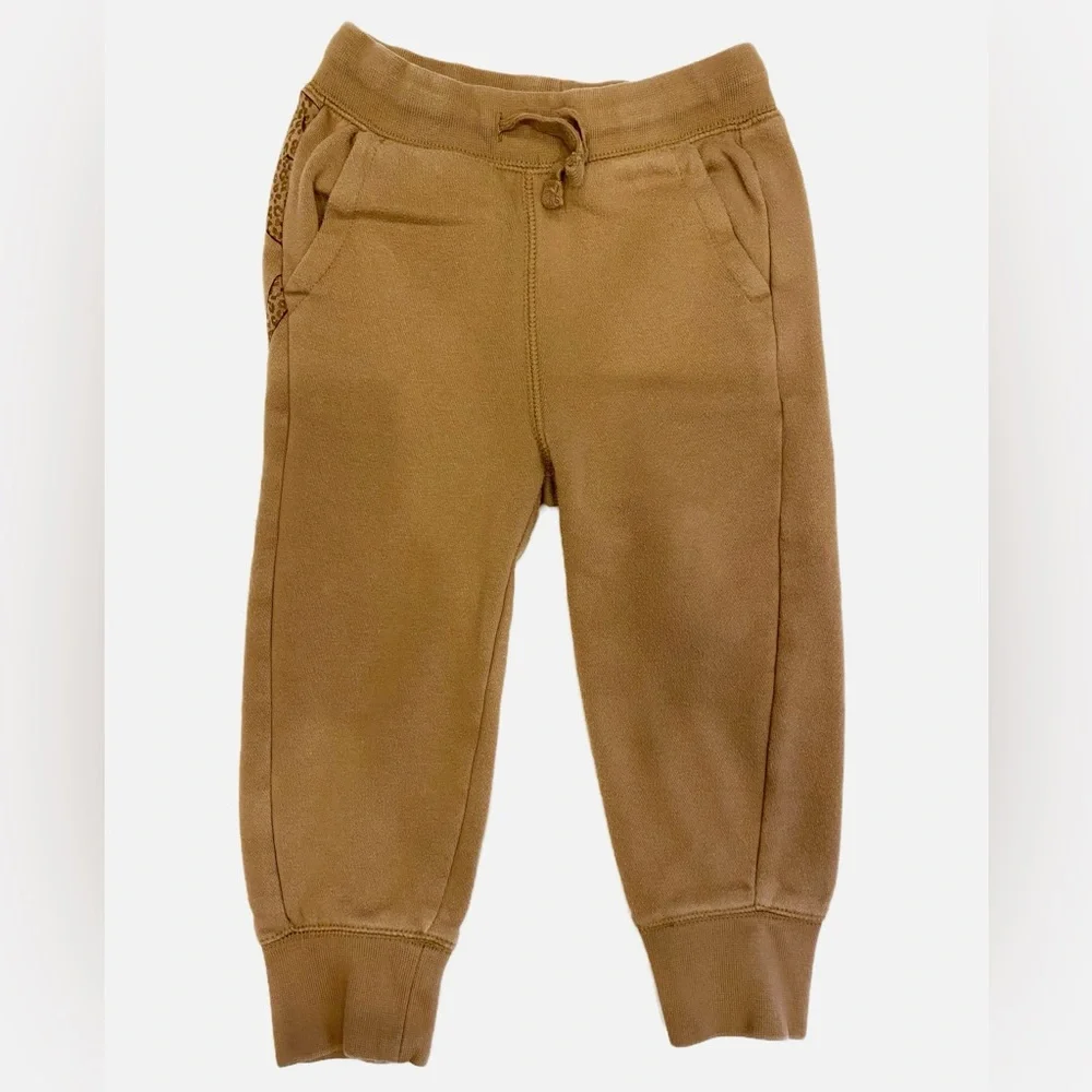 GAP - Bundle Kids Sweatpants & Joggers - Navy, Green, Tan, Brown - Size 2T